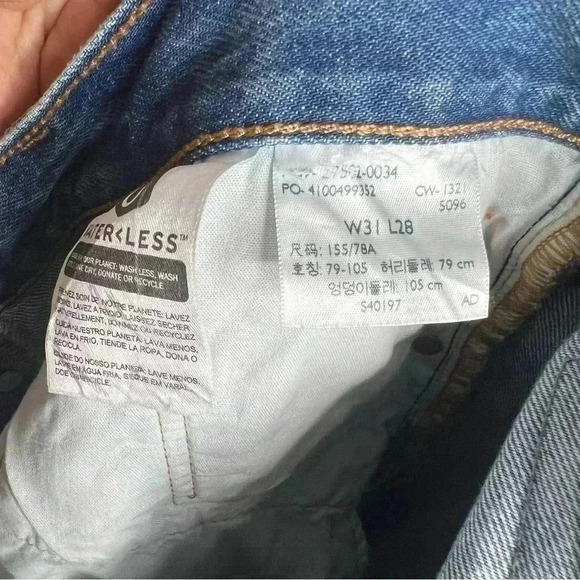 LEVIS Premium 501 S Skinny Distressed Jeans 31 - Picture 9 of 9